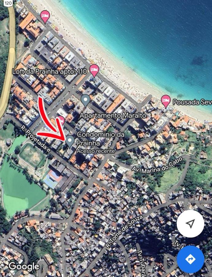 Completo Na Prainha, - Pe Na Areia E Conforto, Ate 8 Pessoas * Arraial do Cabo